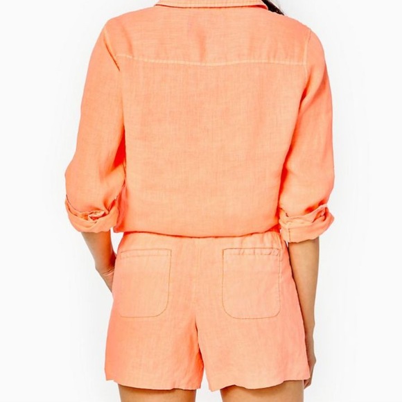 NWT Lilly Pulitzer Lilo Linen Short - Picture 3 of 11